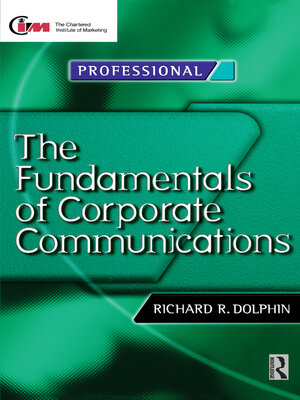 cover image of Fundamentals of Corporate Communications